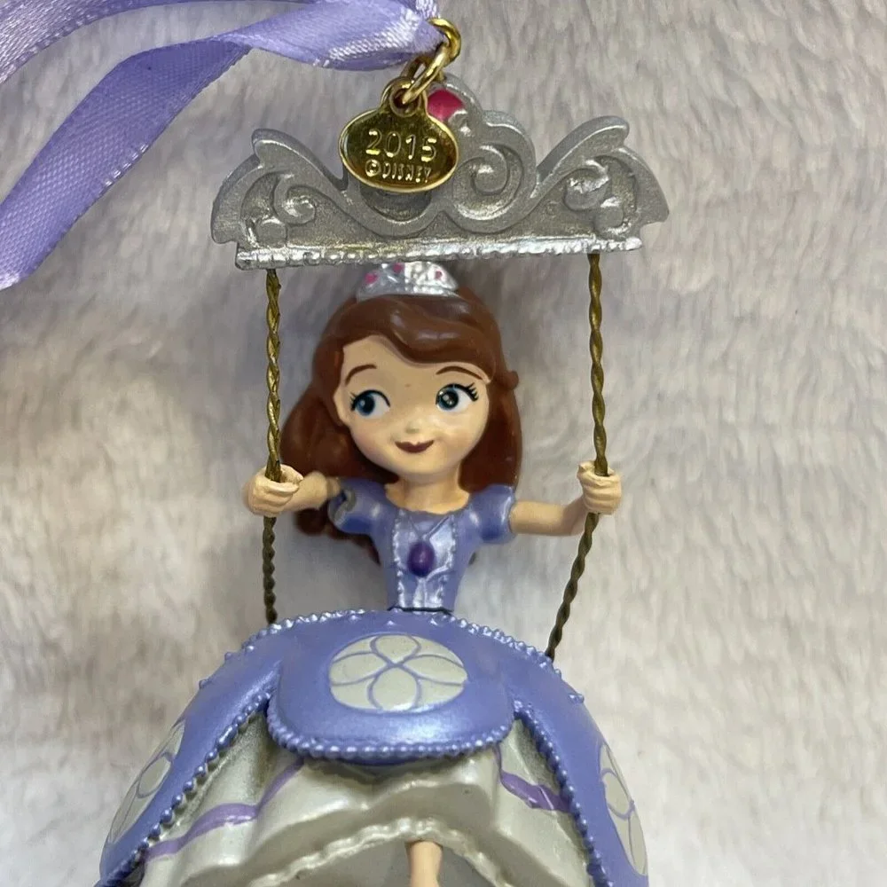 Disney Sophia the 1st 2015 Christmas Sketchbook Ornament Princess Swinging First